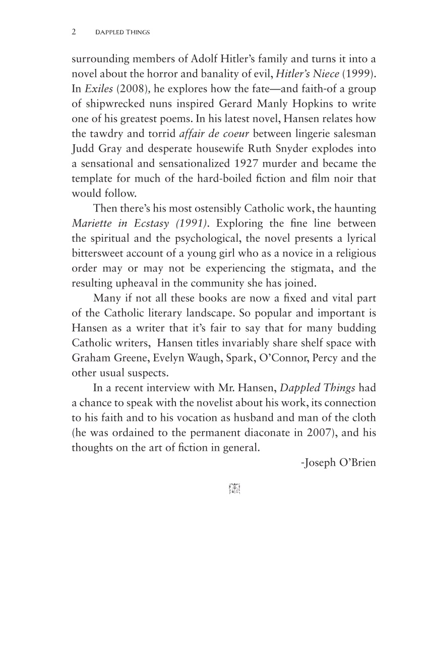 Dappled Things Preview Pages