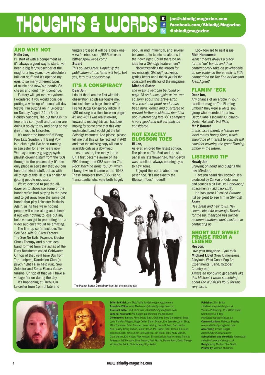 Shindig! Preview Pages