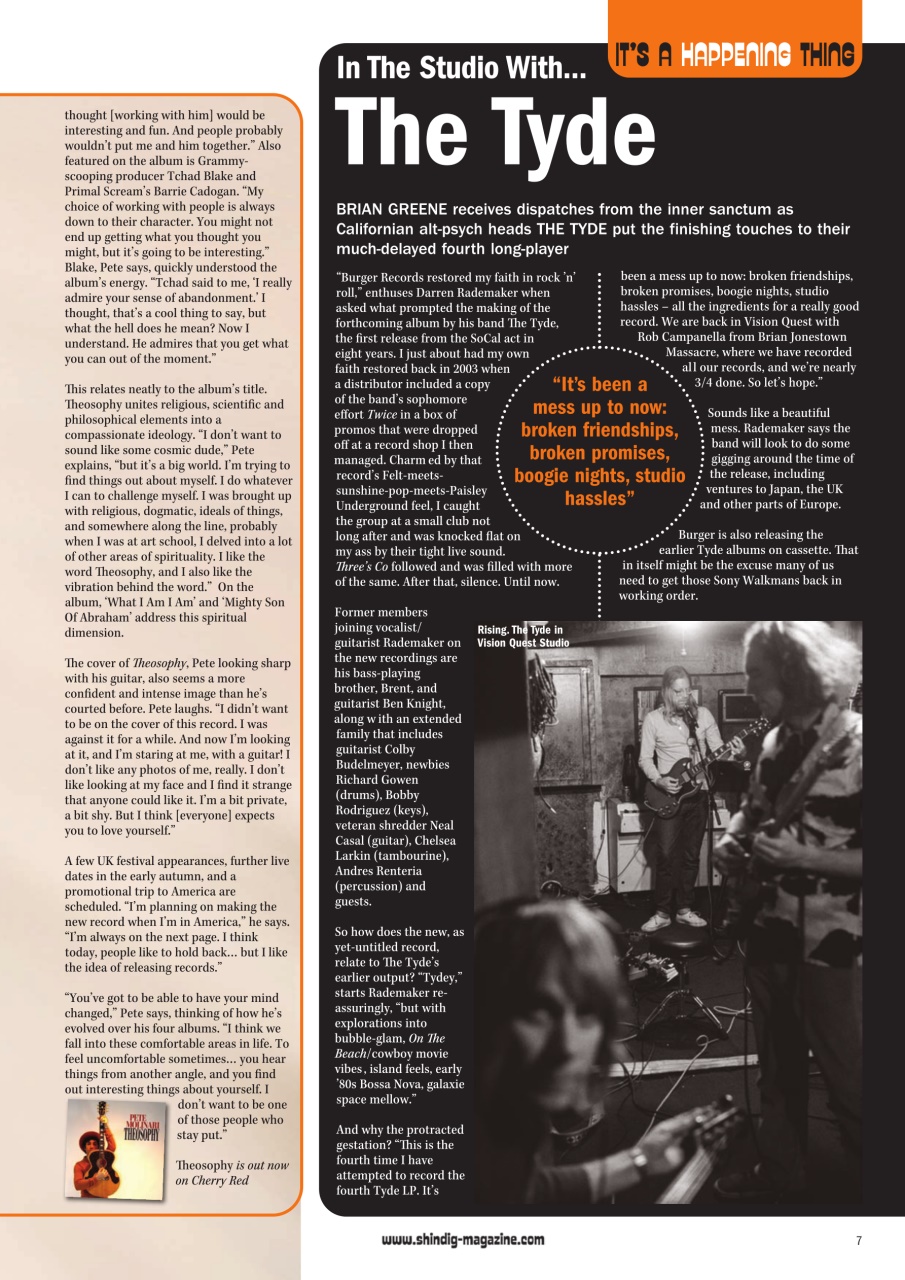 Shindig! Preview Pages