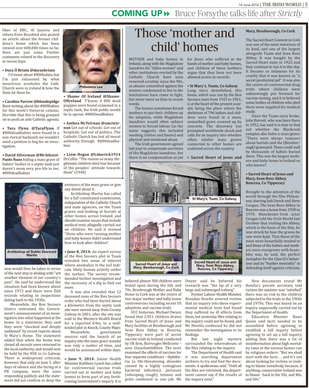 Irish World Preview Pages