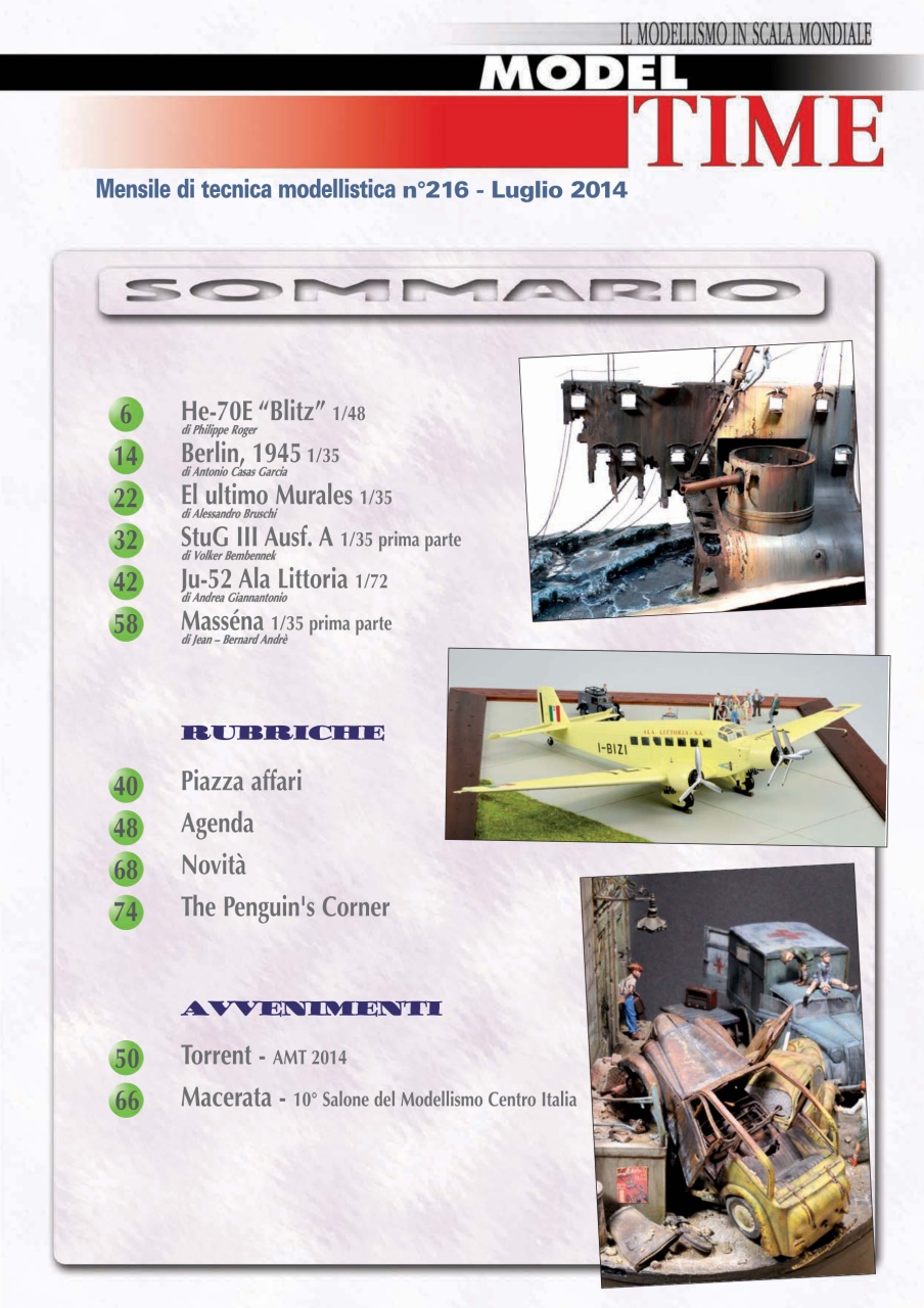 Model Time Preview Pages