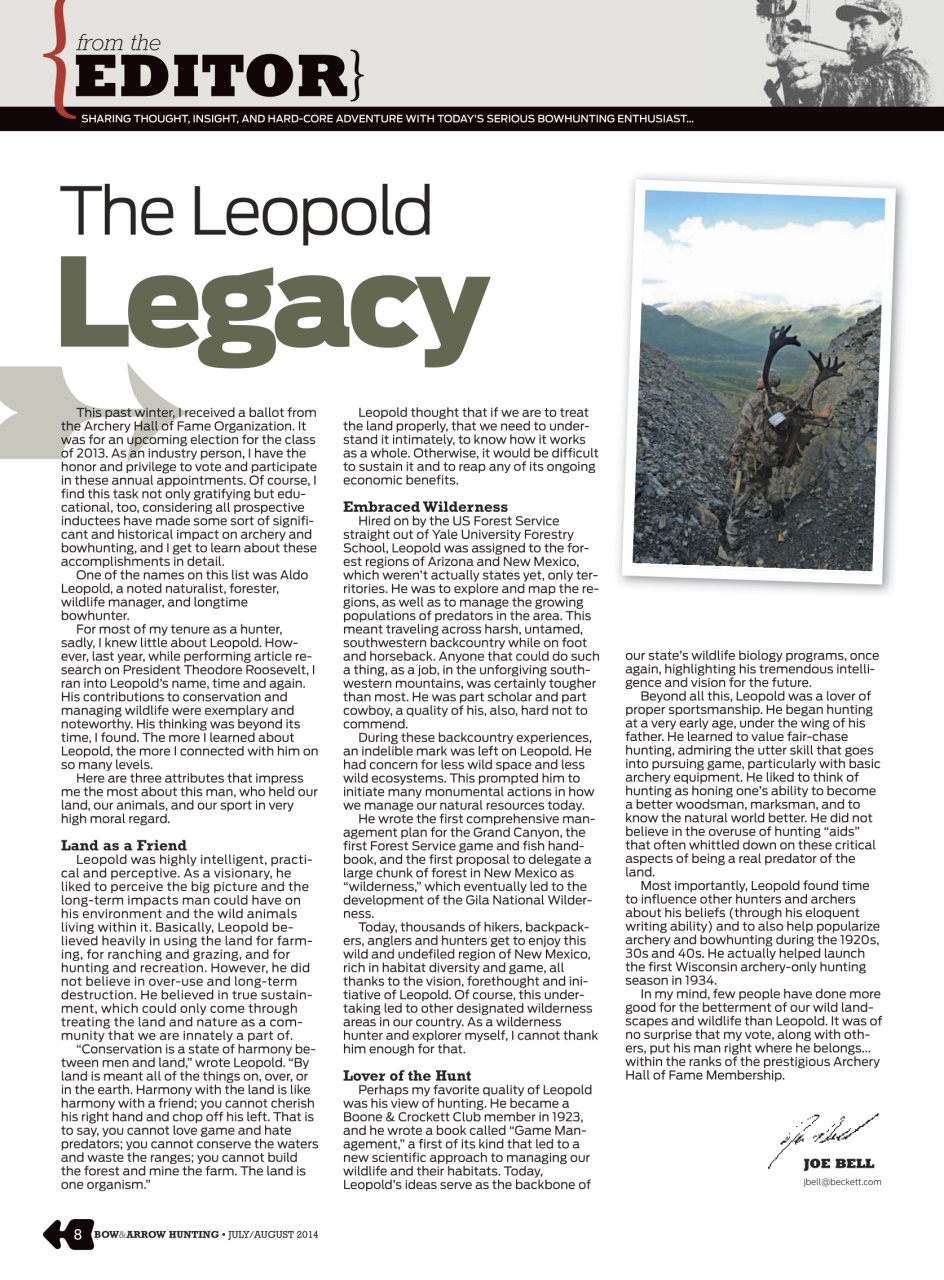 Bow & Arrow Hunting Preview Pages