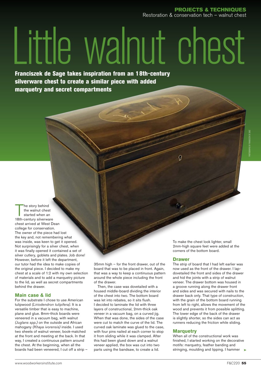 Furniture & Cabinetmaking Preview Pages