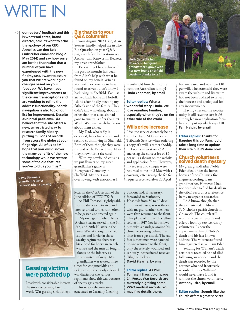 Who Do You Think You Are? Preview Pages