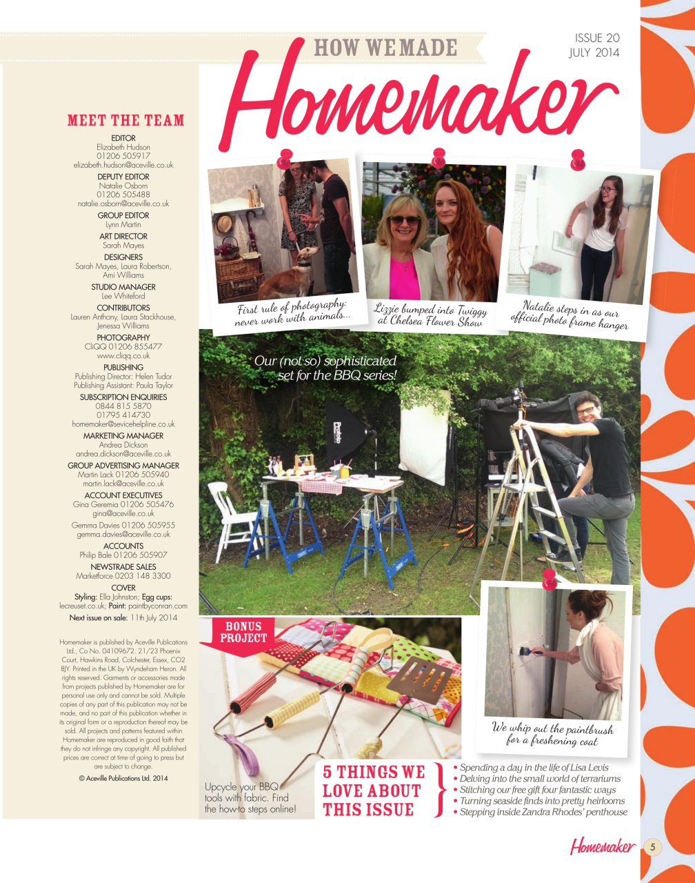Homemaker Preview Pages