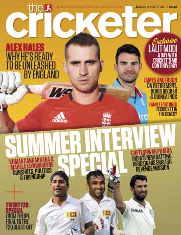 The Cricketer Magazine issue July 2014
