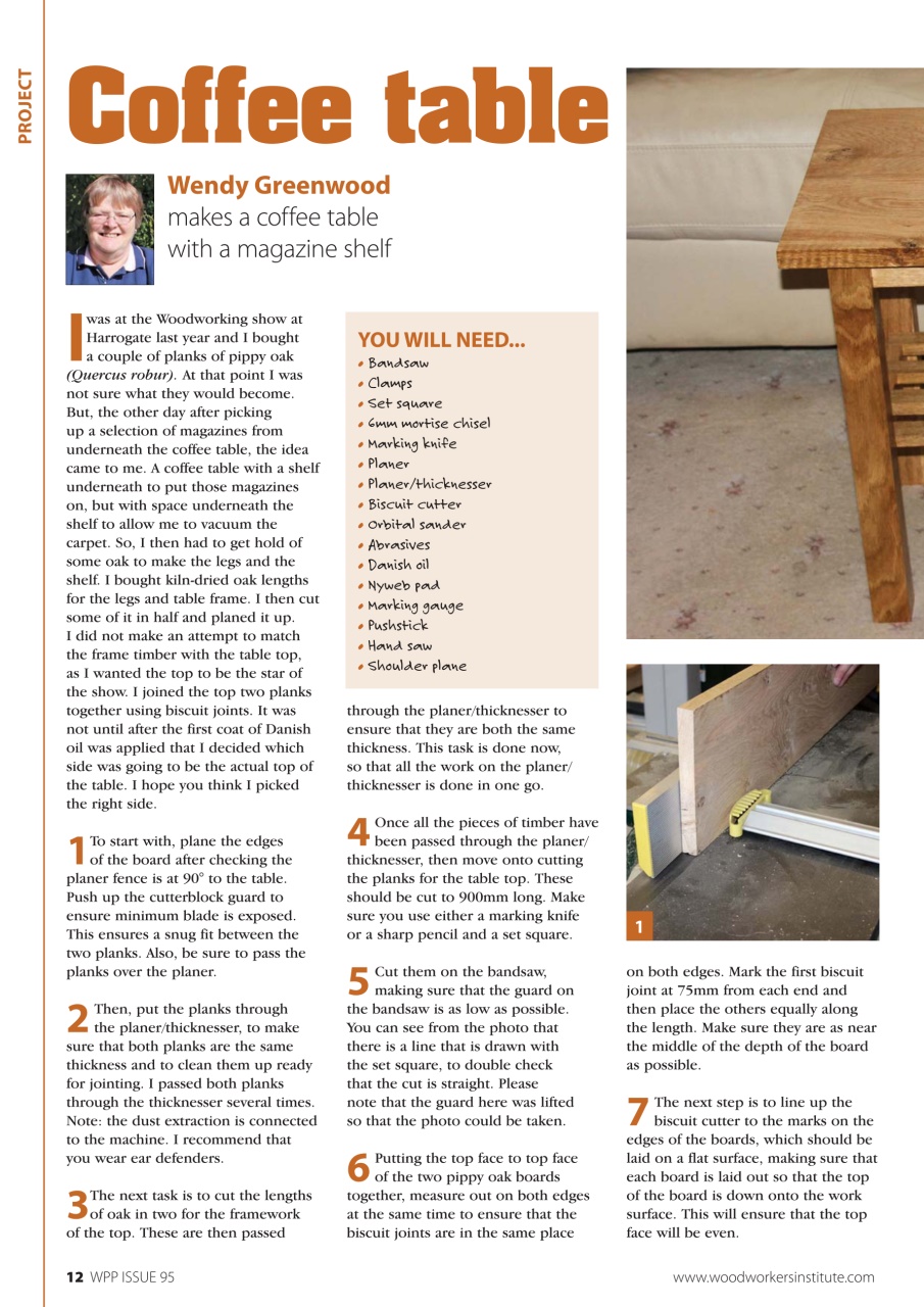 Woodworking Crafts Magazine Preview Pages