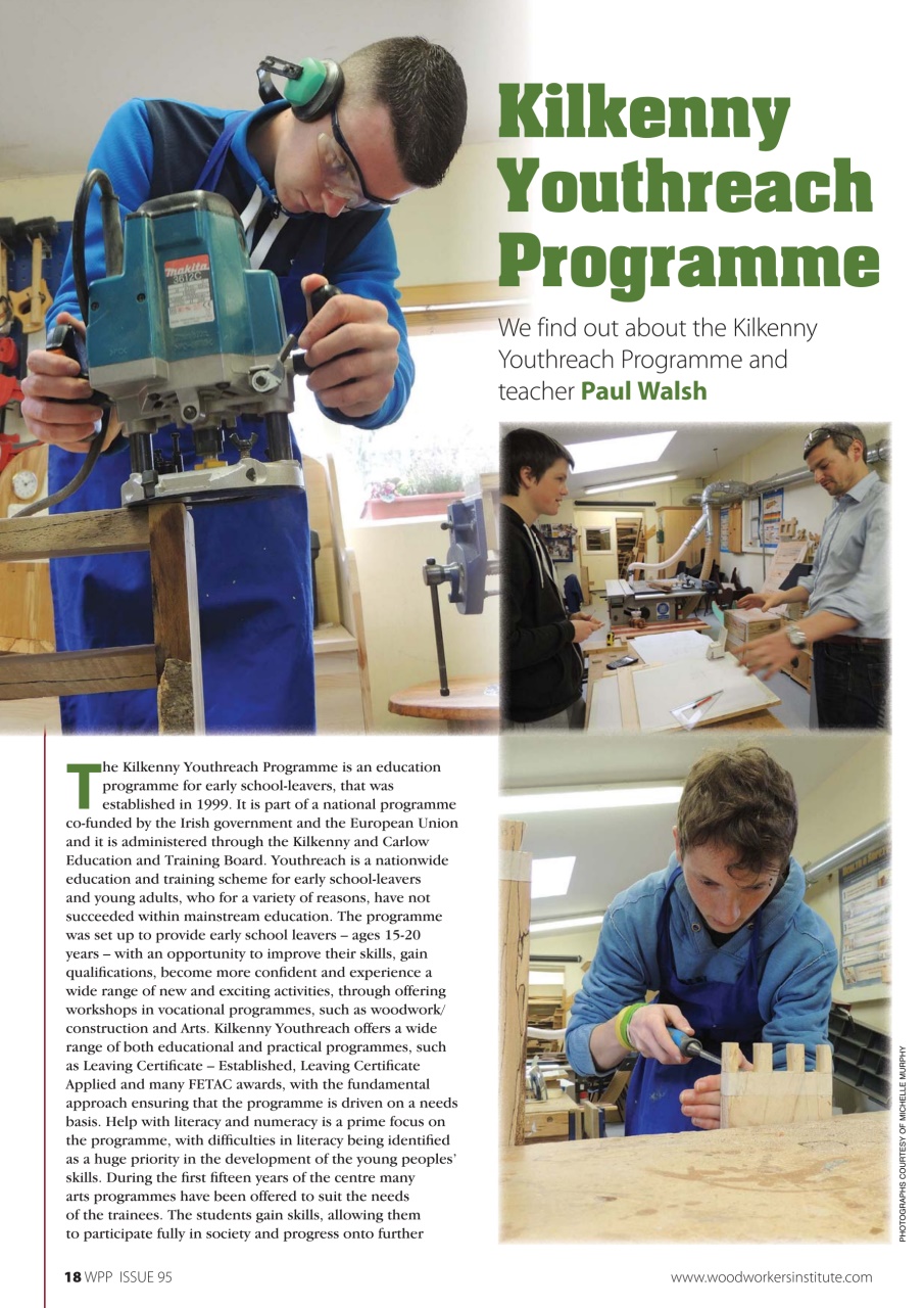 Woodworking Crafts Magazine Preview Pages