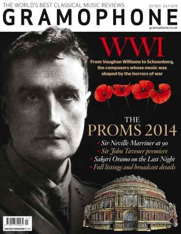 Gramophone issue July 2014