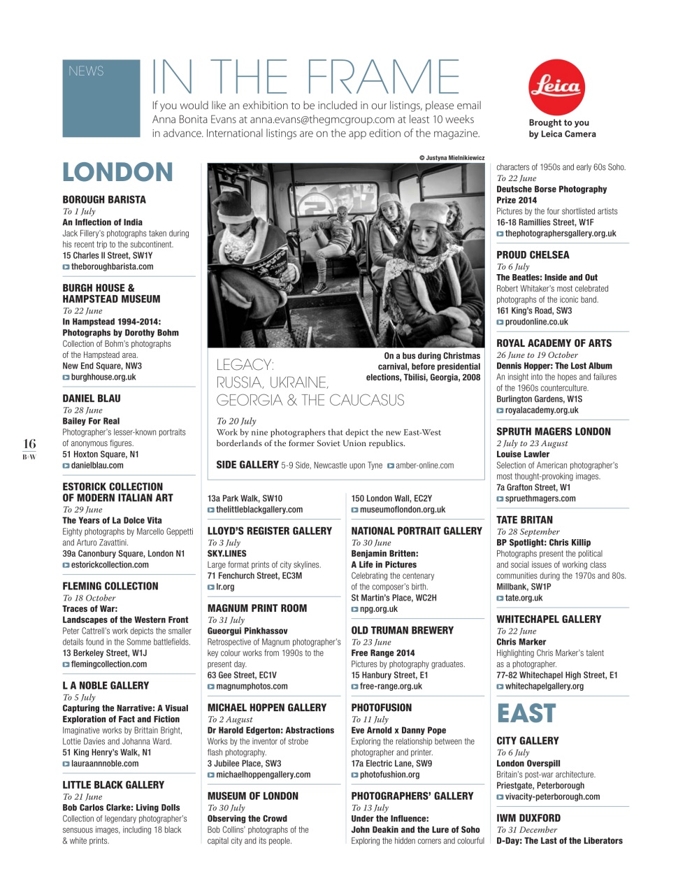 Black+White Photography Preview Pages