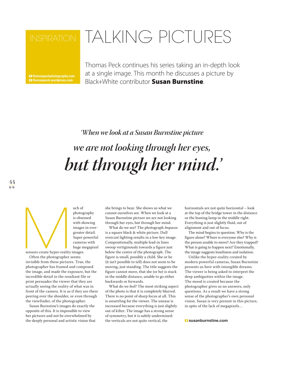 Black+White Photography Preview Pages