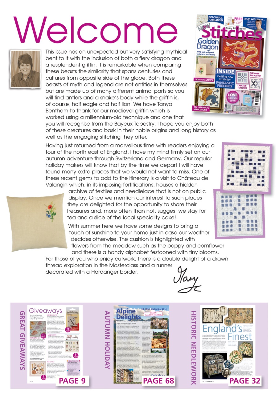 New Stitches Preview Pages