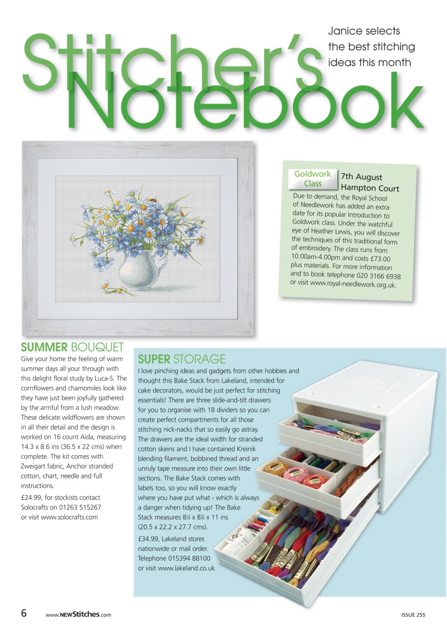 New Stitches Preview Pages