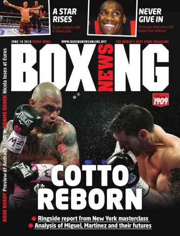 Boxing News issue June 10 2014