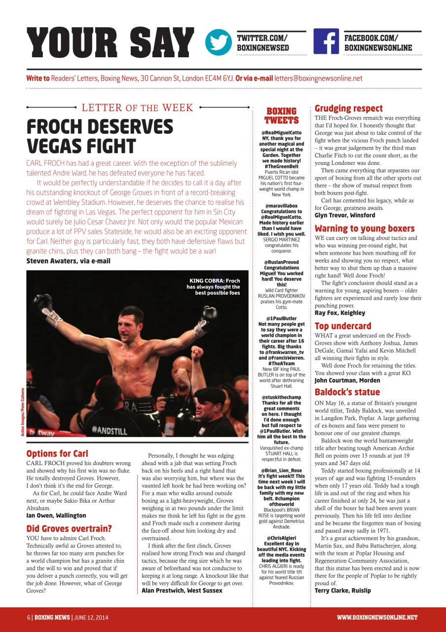 Boxing News Preview Pages