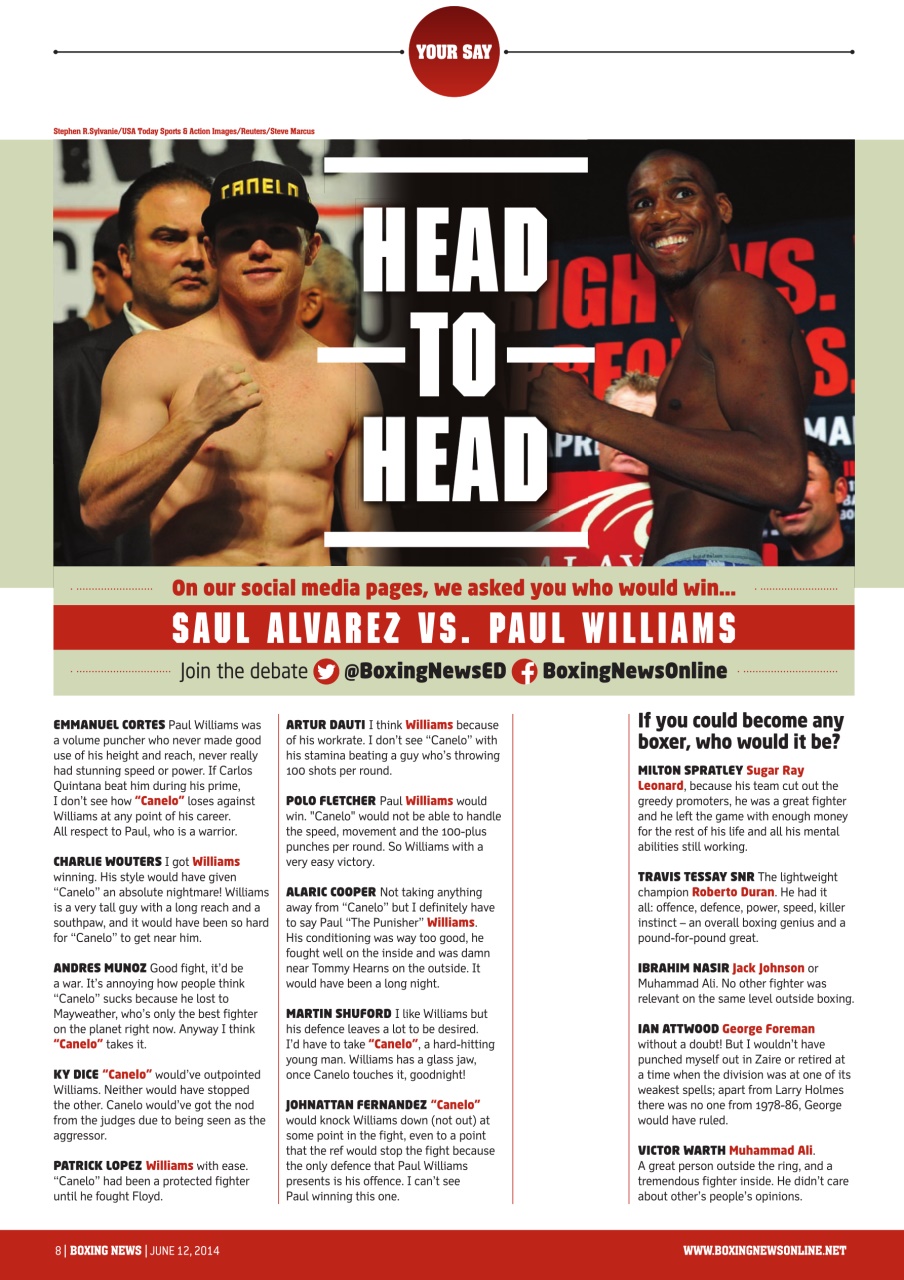 Boxing News Preview Pages