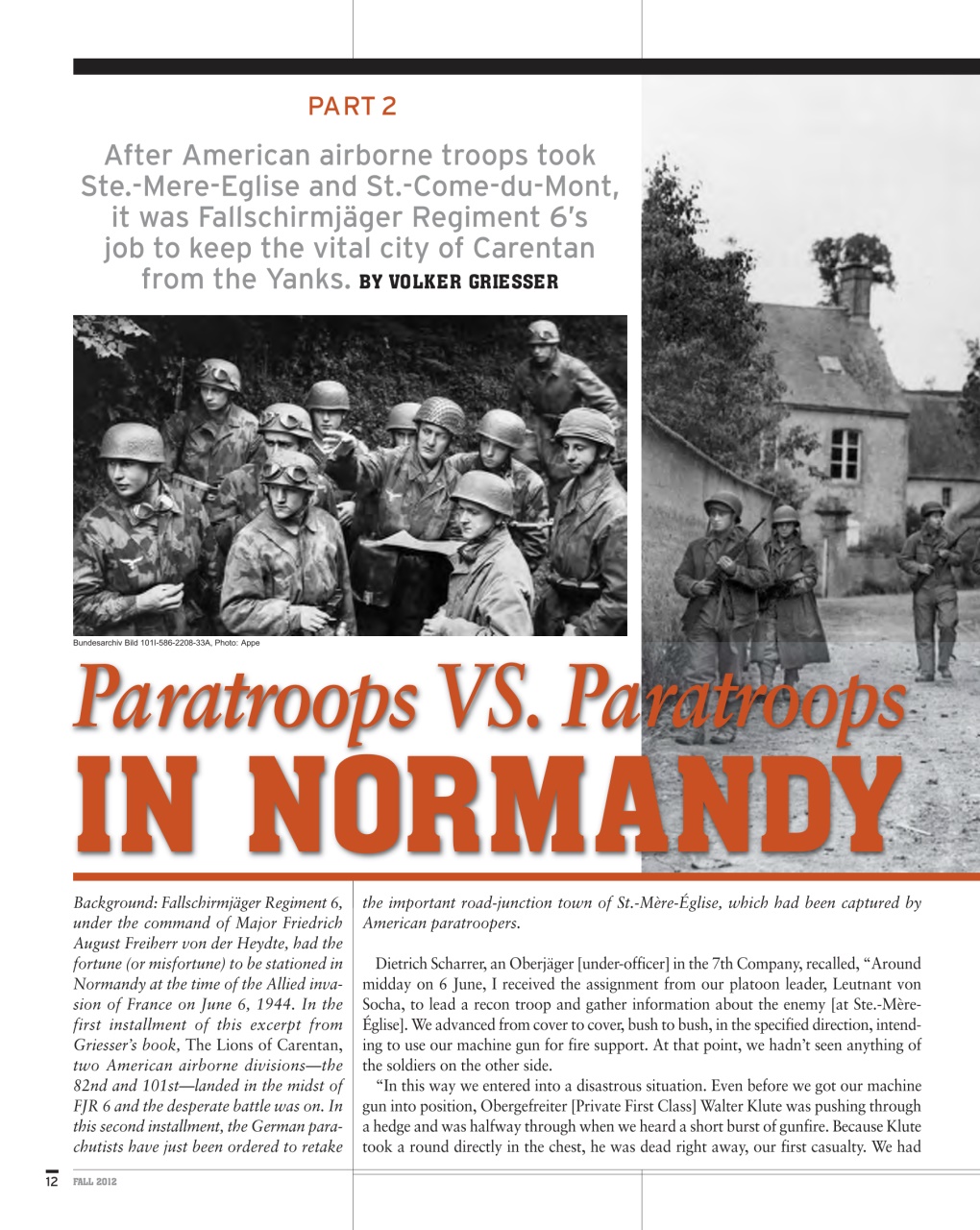WWII Quarterly Preview Pages