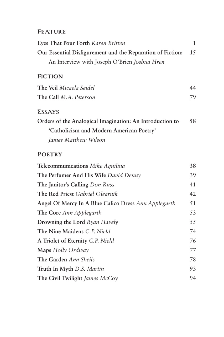 Dappled Things Preview Pages