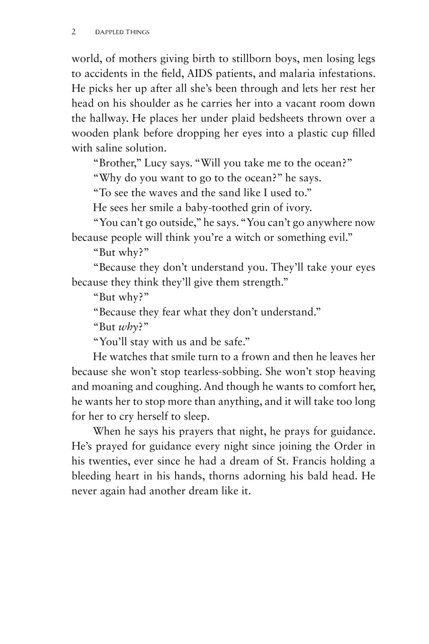 Dappled Things Preview Pages