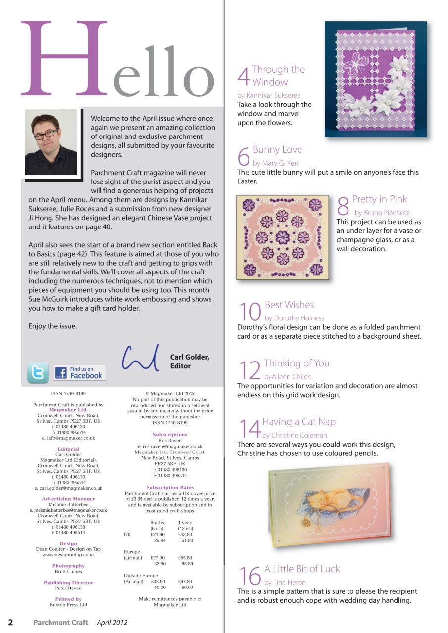 Parchment Craft Preview Pages