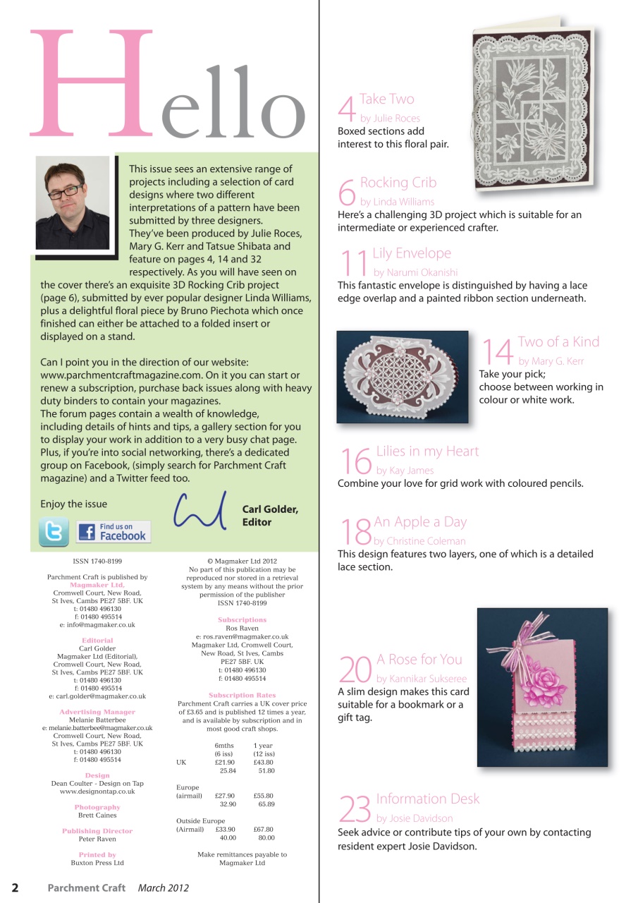 Parchment Craft Preview Pages