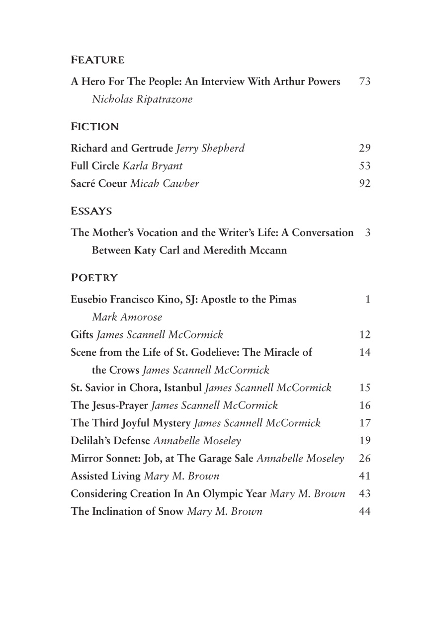 Dappled Things Preview Pages