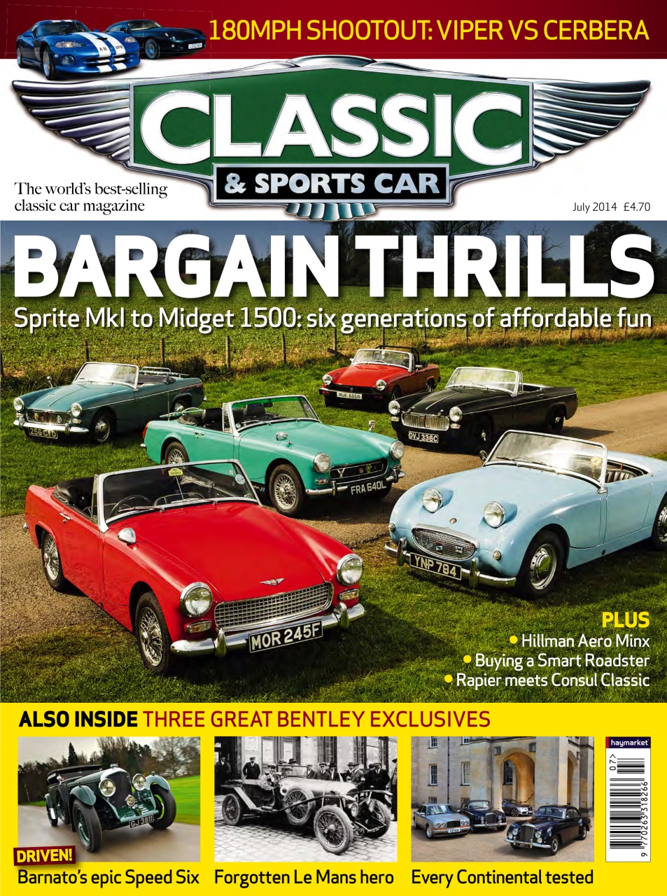 Classic & Sports Car Preview Pages