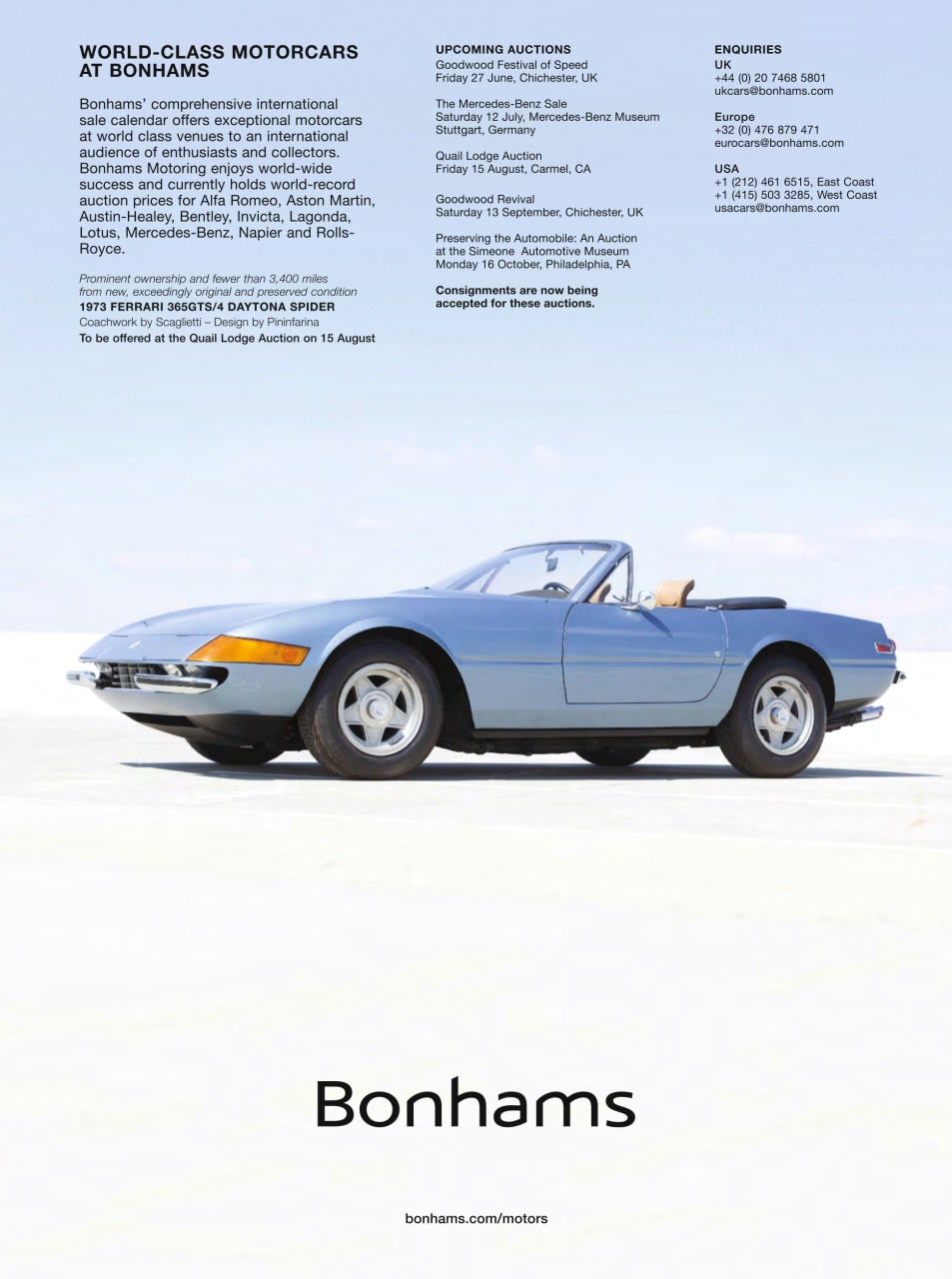 Classic & Sports Car Preview Pages