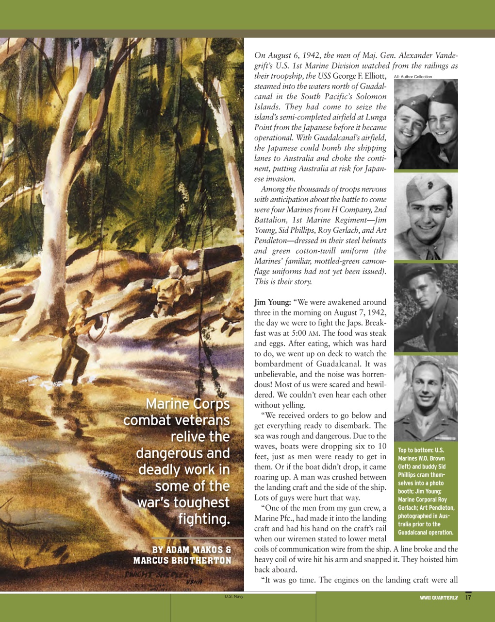 WWII Quarterly Preview Pages