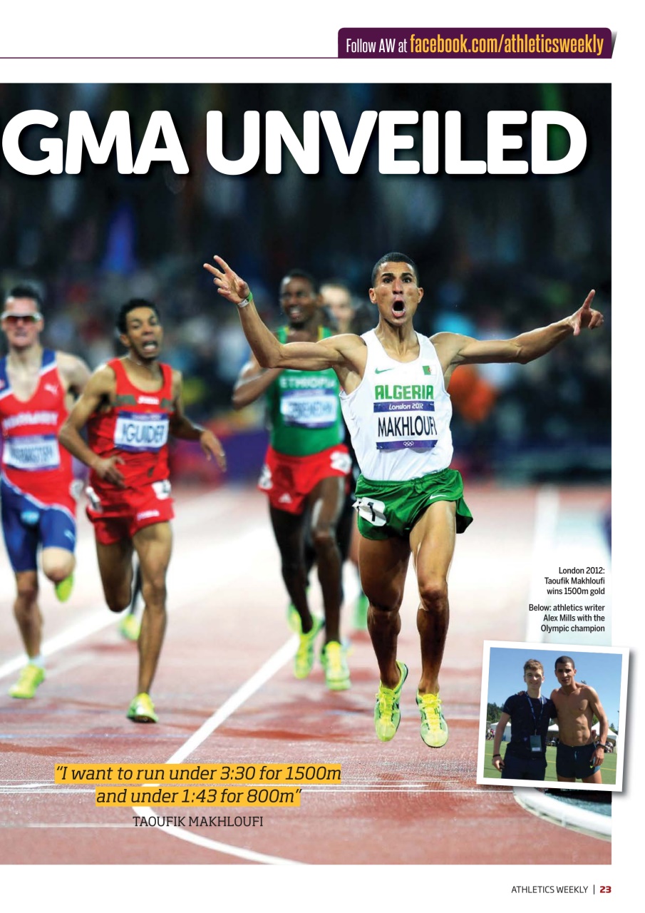 AW – Athletics Weekly Magazine Preview Pages