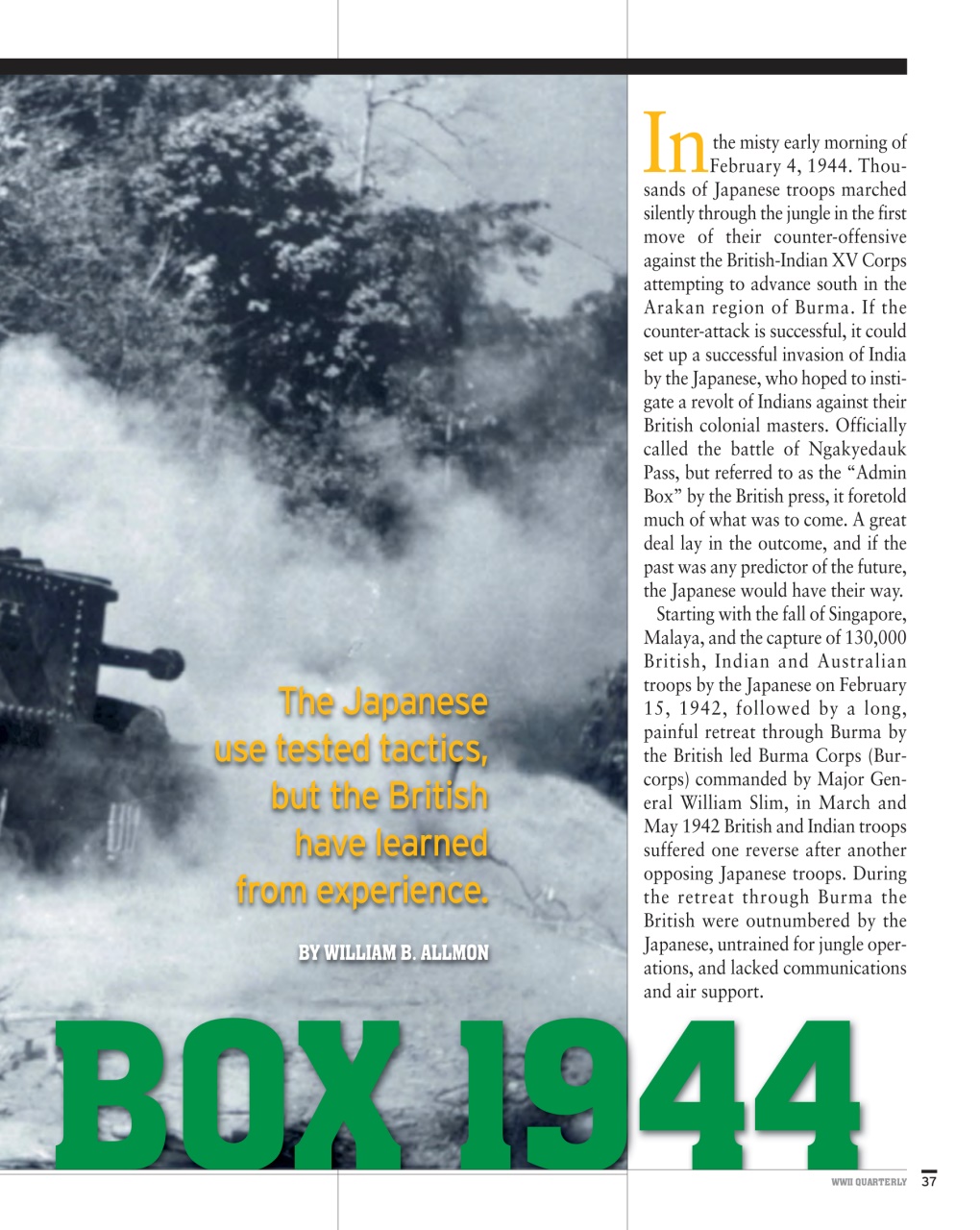 WWII Quarterly Preview Pages