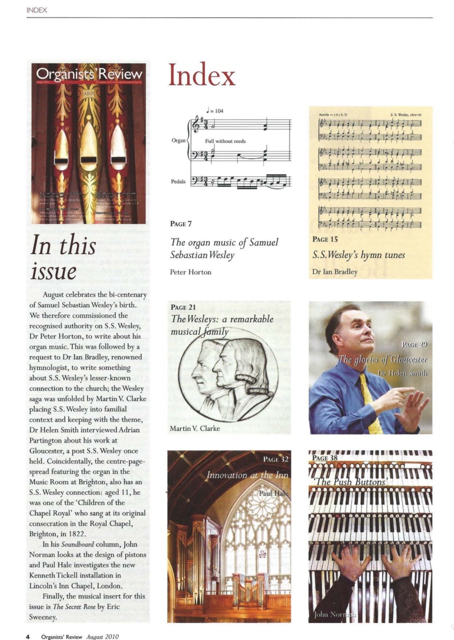 Organists' Review Preview Pages