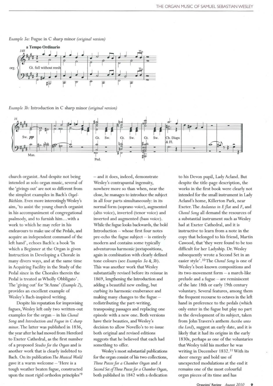 Organists' Review Preview Pages