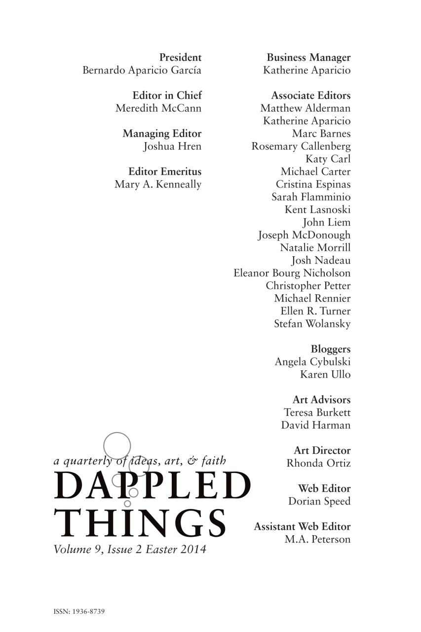 Dappled Things Preview Pages