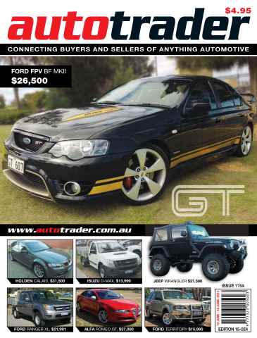 AutoTrader issue AutoTrader 1154
