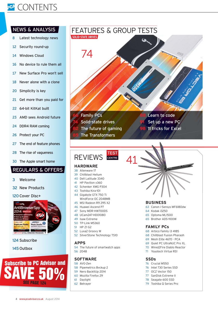 Tech Advisor Preview Pages