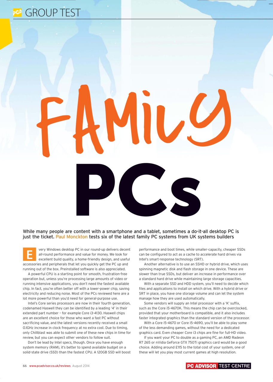 Tech Advisor Preview Pages