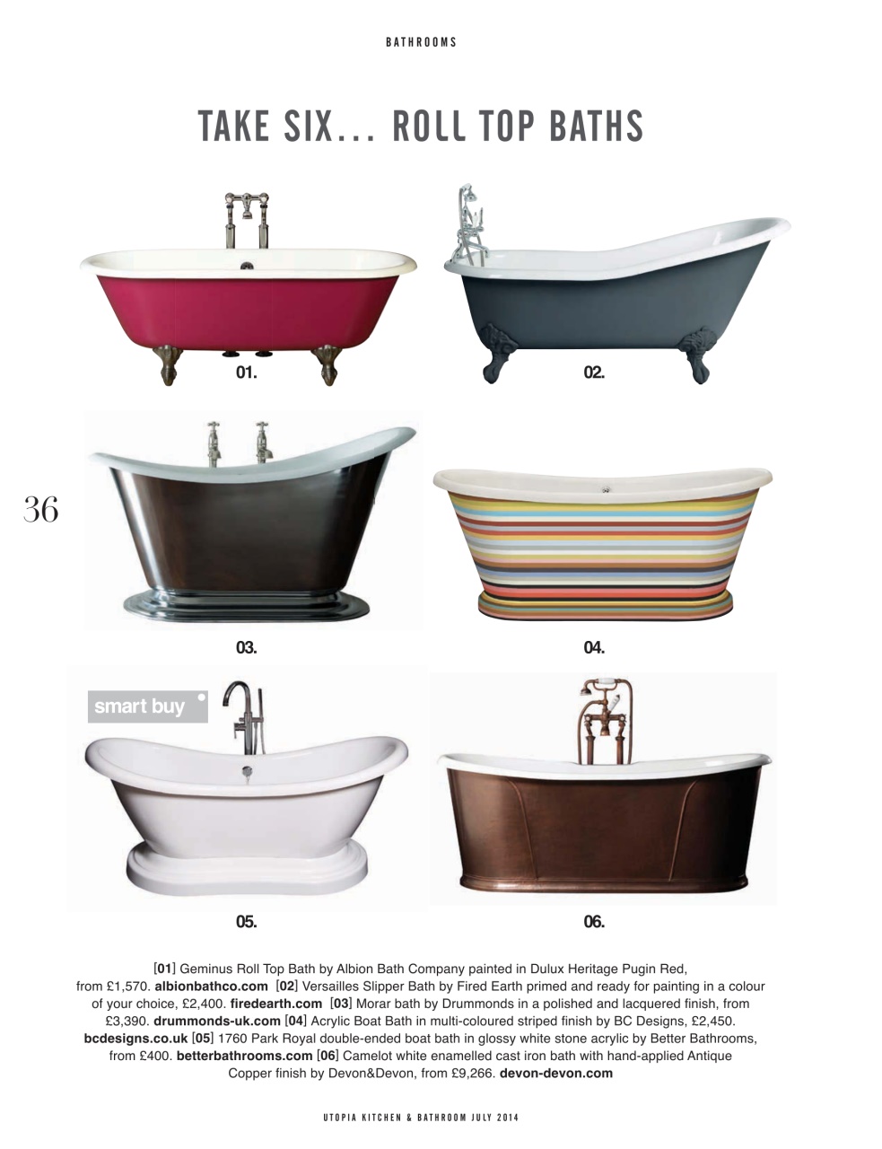 Utopia Kitchen & Bathroom Preview Pages