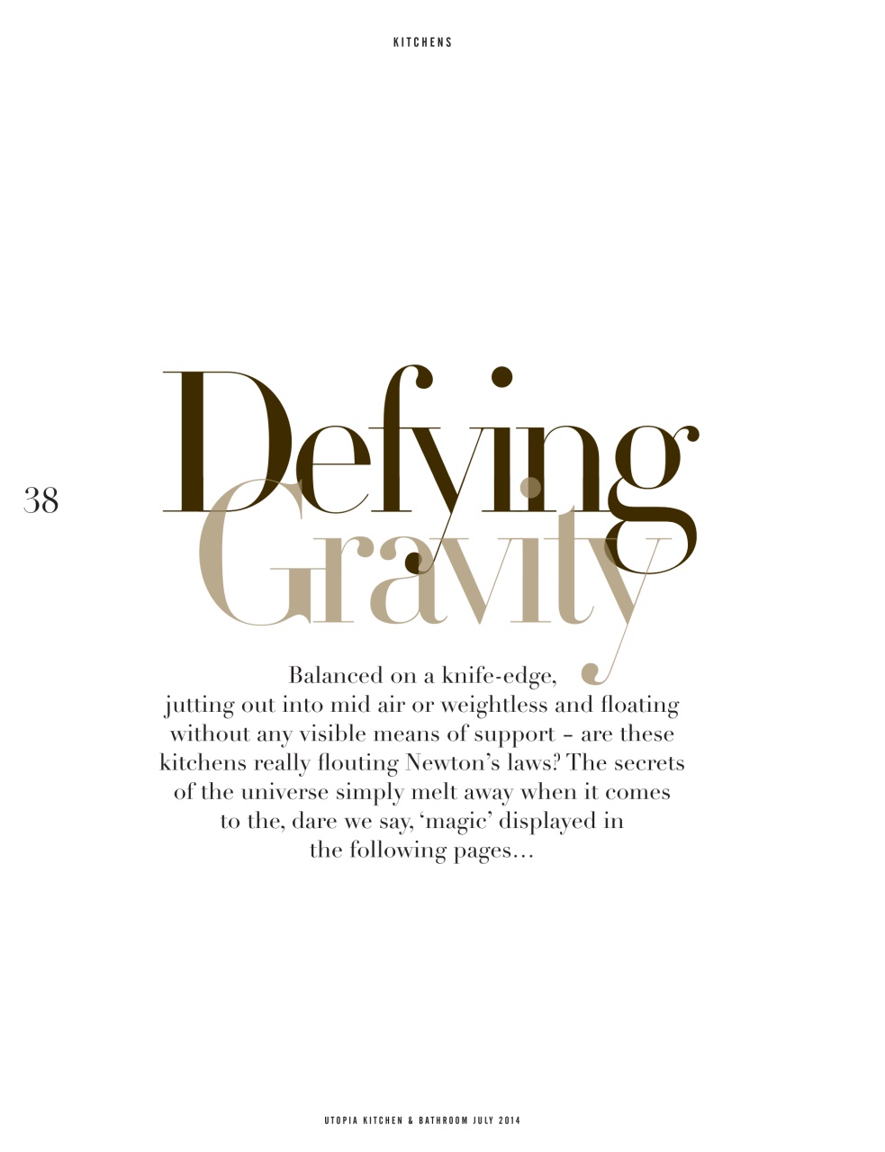 Utopia Kitchen & Bathroom Preview Pages