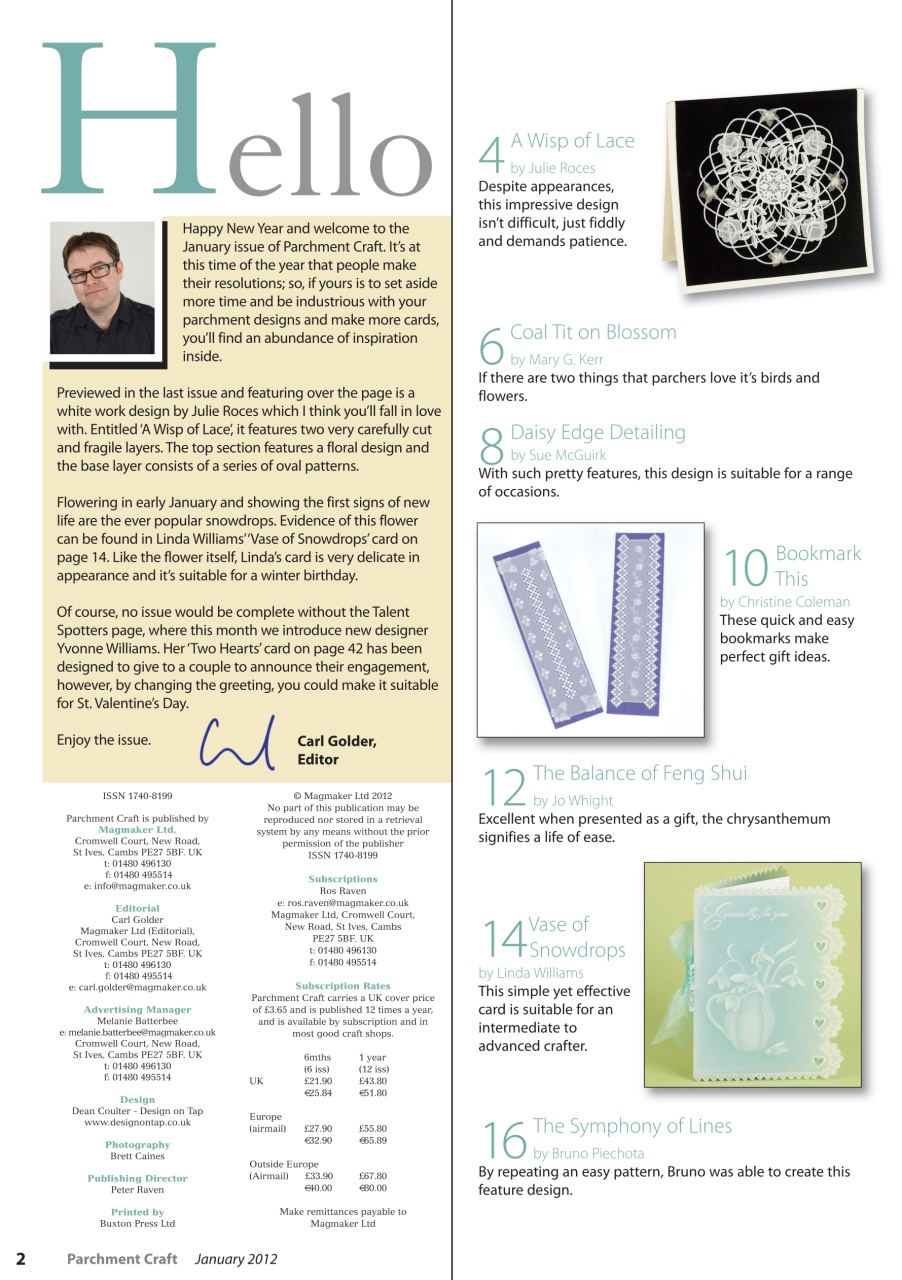 Parchment Craft Preview Pages