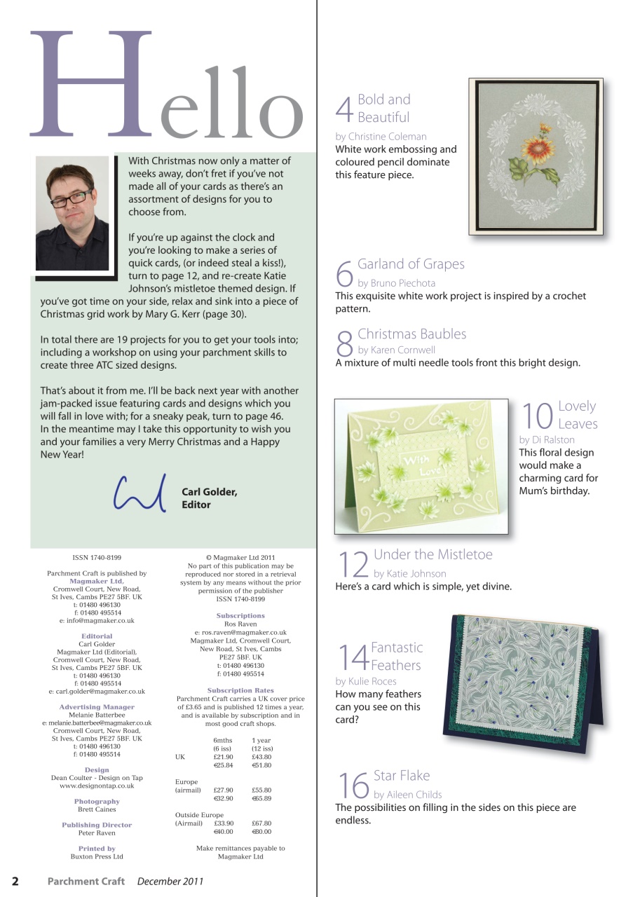 Parchment Craft Preview Pages