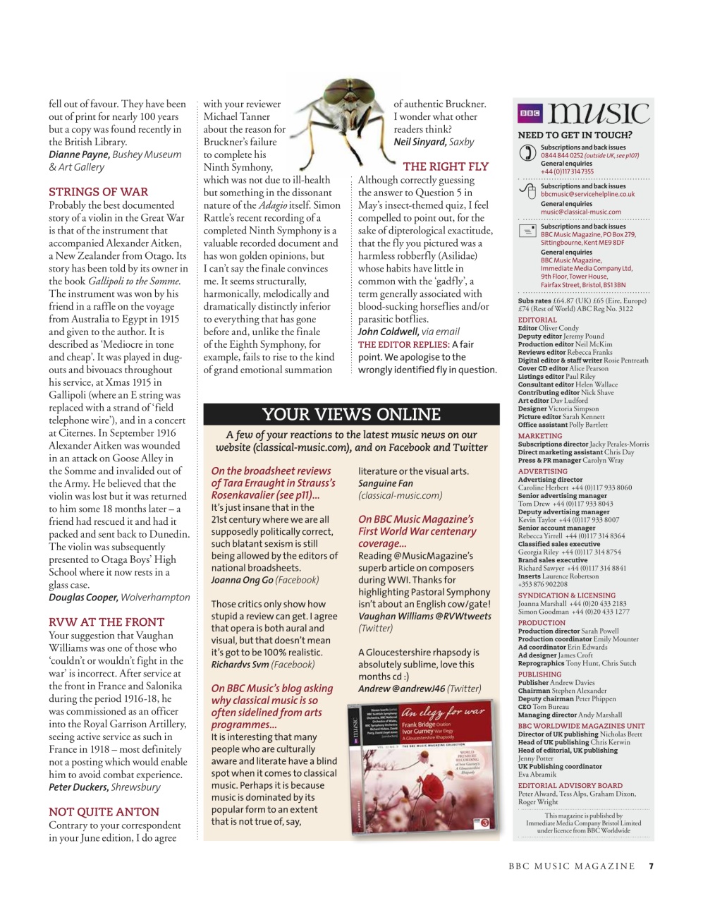 BBC Music Magazine Preview Pages