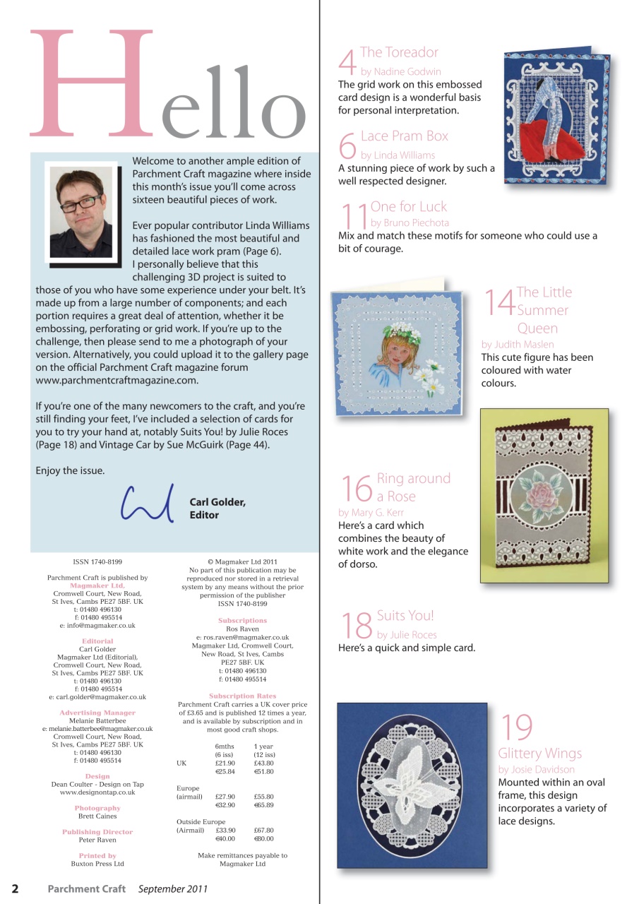 Parchment Craft Preview Pages