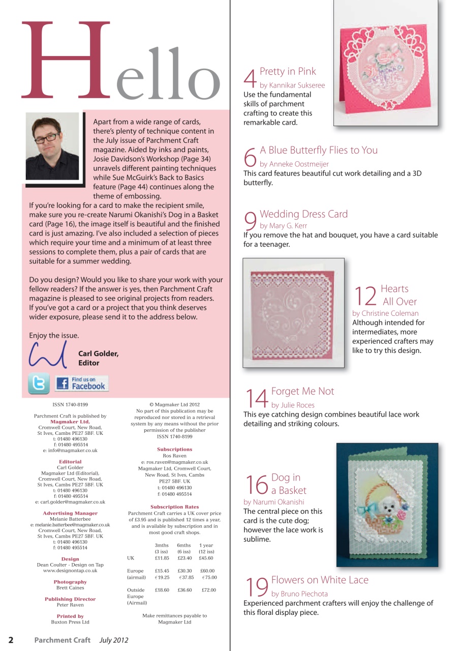 Parchment Craft Preview Pages