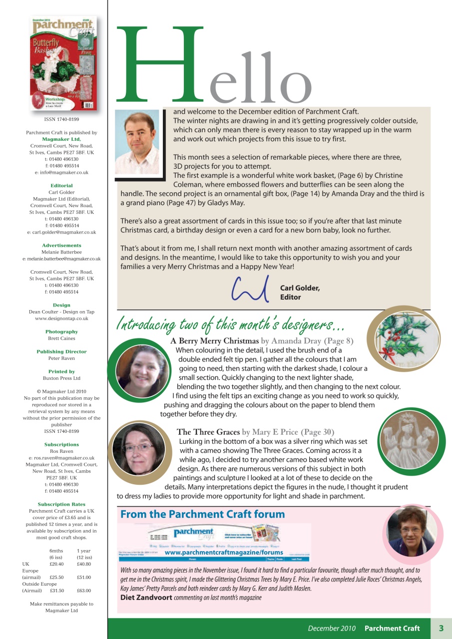 Parchment Craft Preview Pages