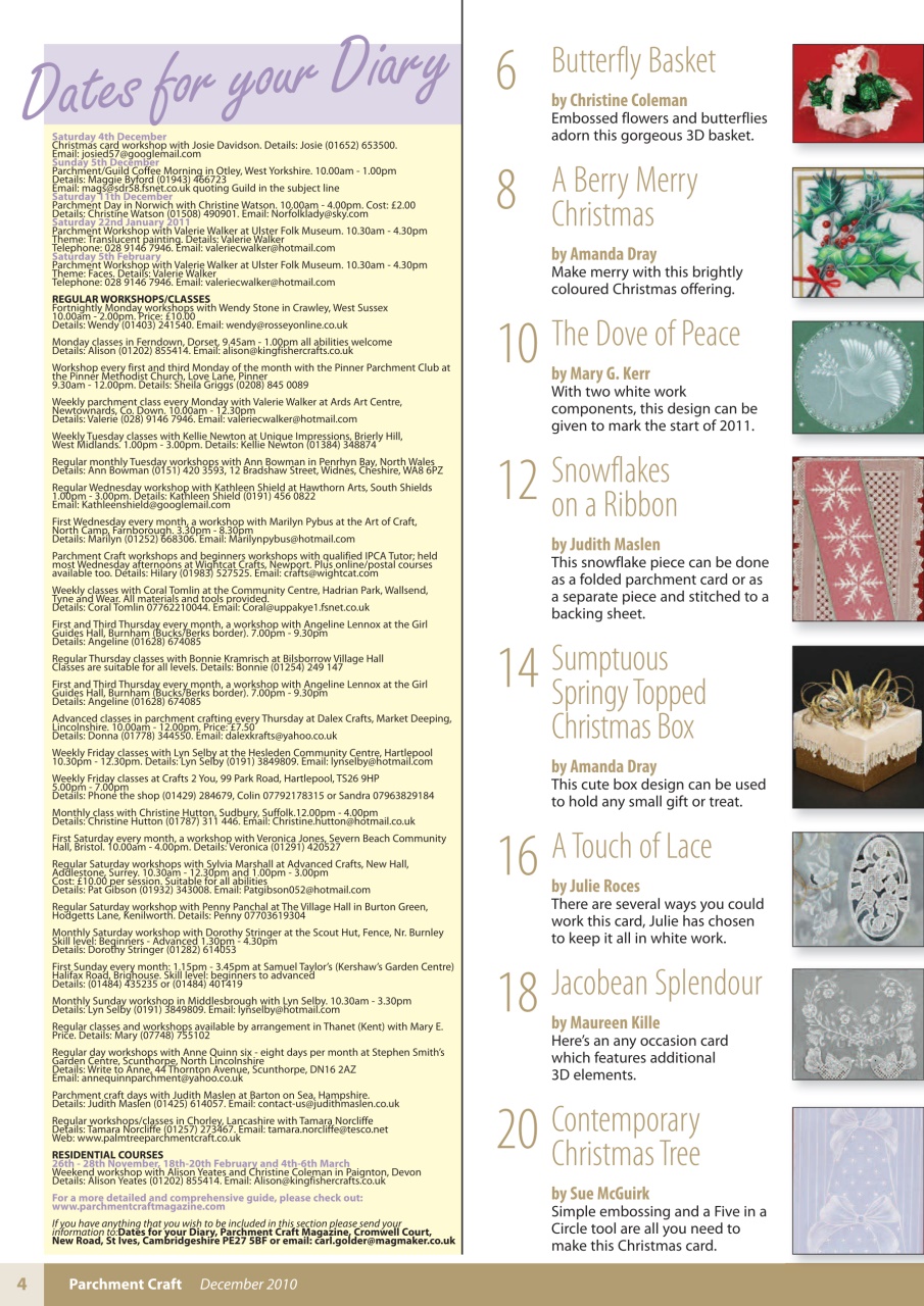 Parchment Craft Preview Pages