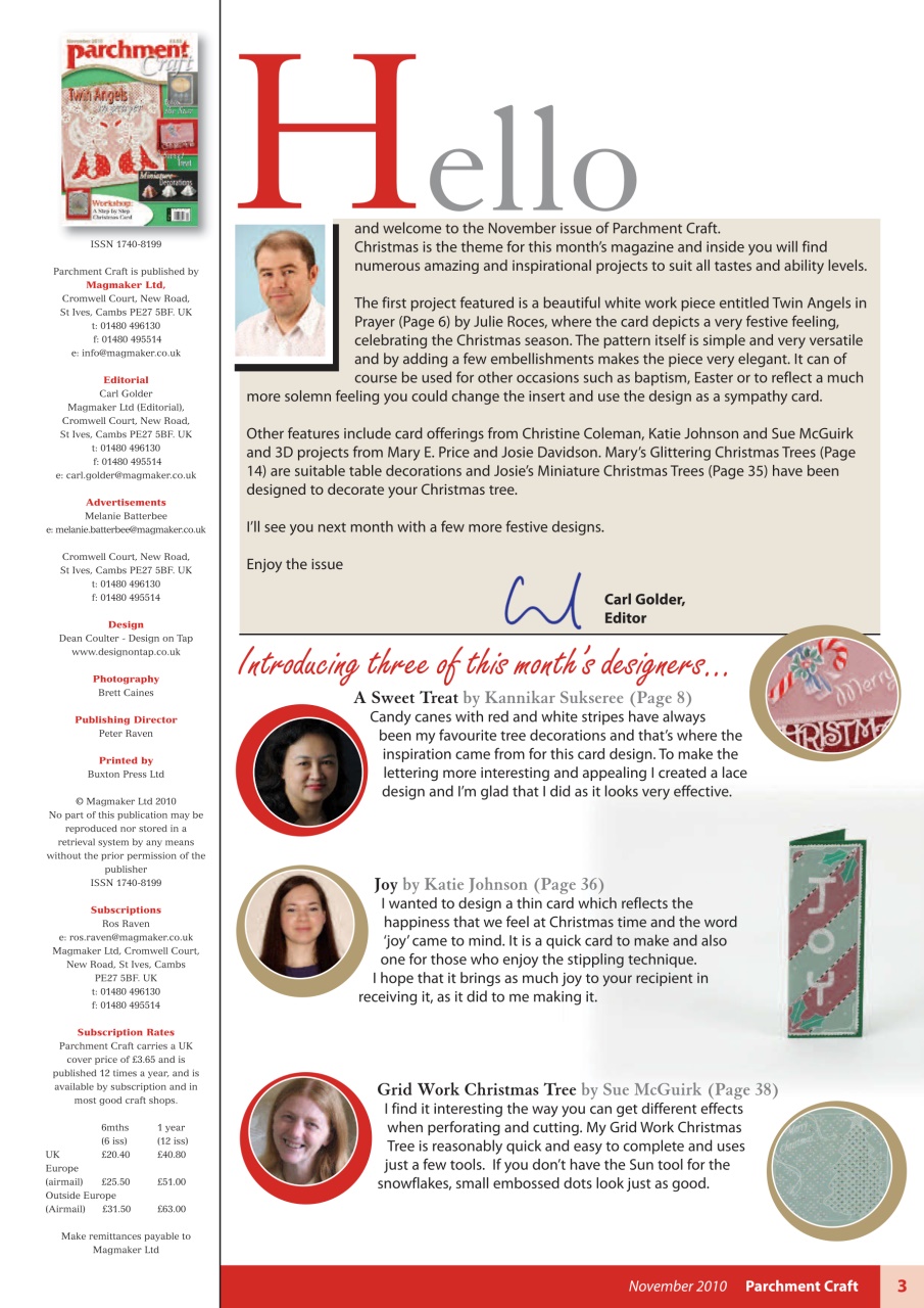 Parchment Craft Preview Pages