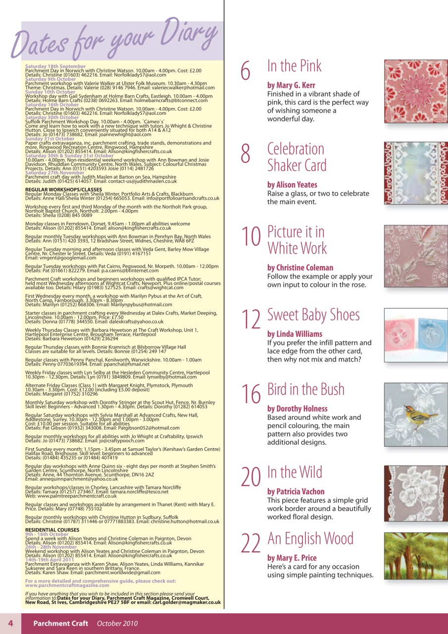 Parchment Craft Preview Pages