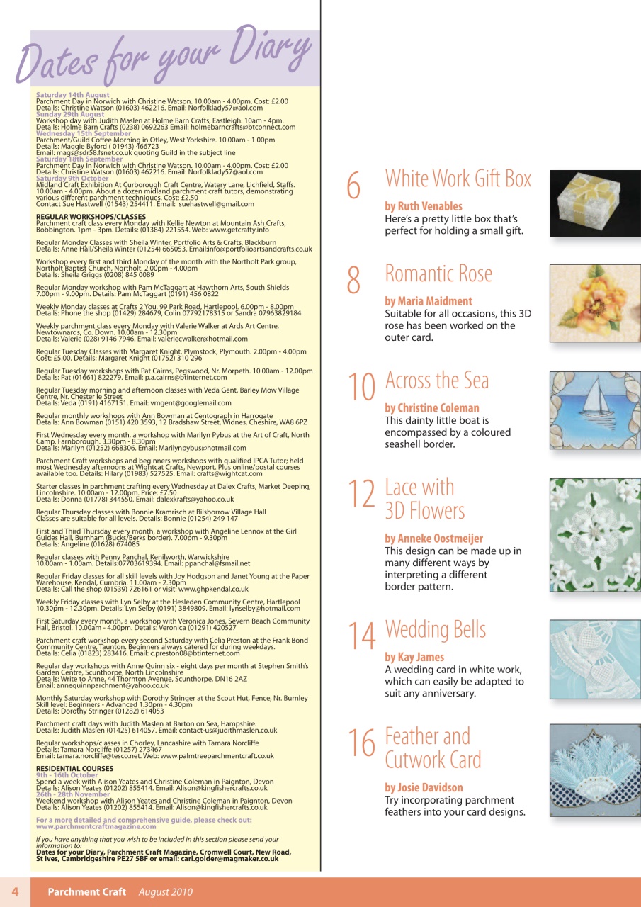 Parchment Craft Preview Pages