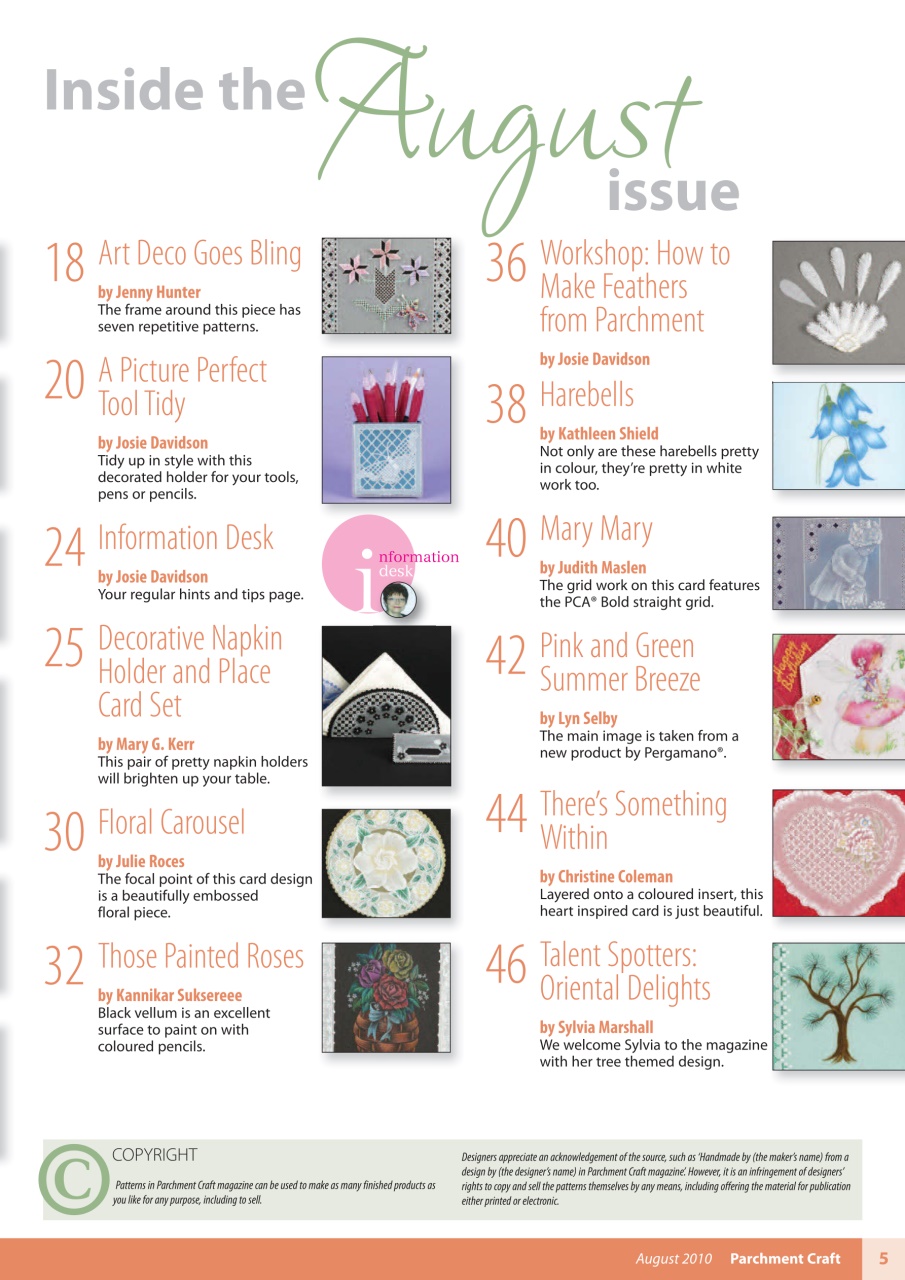 Parchment Craft Preview Pages